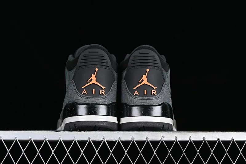 All categories Air Jordan Jordan series basketball shoes Air Jordan 3 LW version Air Jordan 3 Retro "Fear" AJ3 Joe 3 fear dark gray CT8532-080